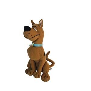 Toy Factory Cartoon Network Scooby Doo 11" Plush Sitting Stuffed Animal NWT 2004